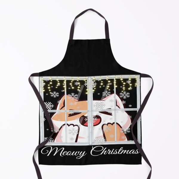 Item preview, A cat looking at the snow through the window designed and sold by The-Blue-Feline.