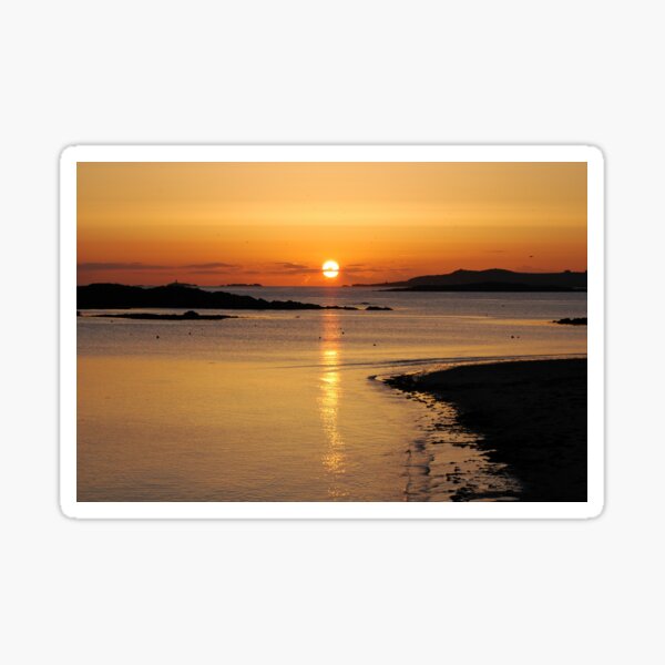 Anglesey Spring Sunset Sticker