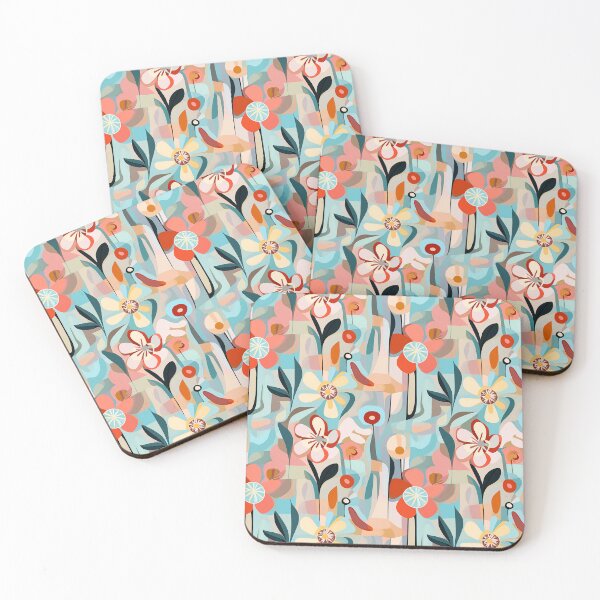 Item preview, modern fun floral #4 designed and sold by darkartsflowers.