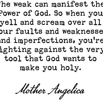 Artwork thumbnail, God's Tools - Weakness and Imperfections - Mother Angelica by ththpodcast