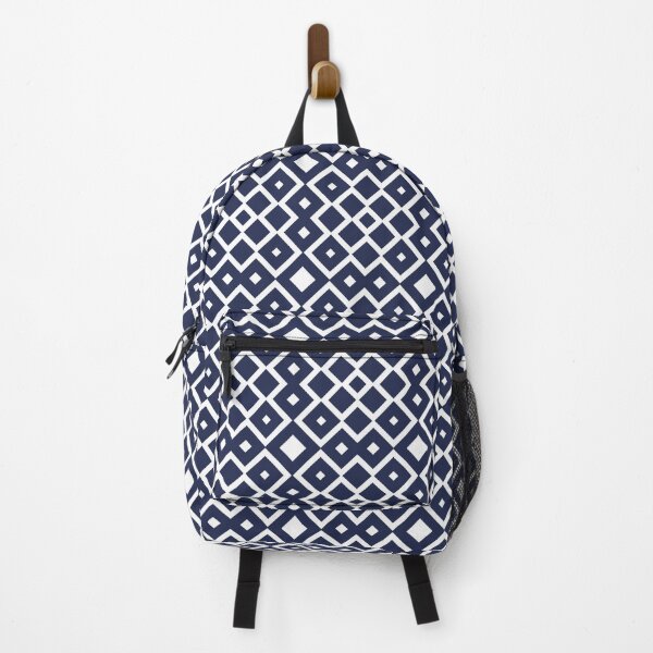 Item preview, Navy Symphony - Seamless Symmetric Radiance designed and sold by Looming Lines.