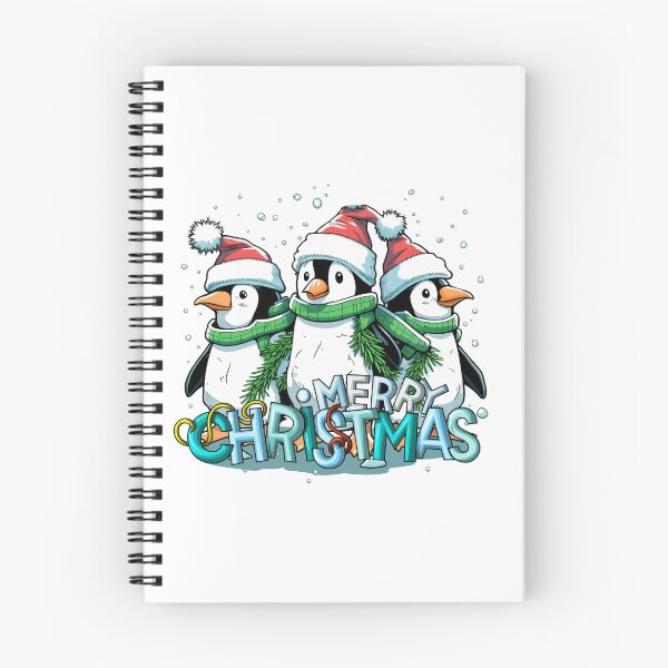 Item preview, merry chrismas Penguin Squad designed and sold by Stickers  Designer.