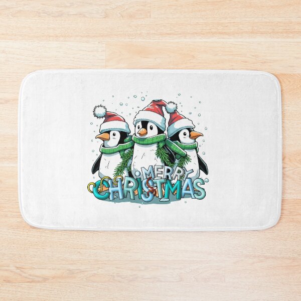 Item preview, merry chrismas Penguin Squad designed and sold by Stickers  Designer.