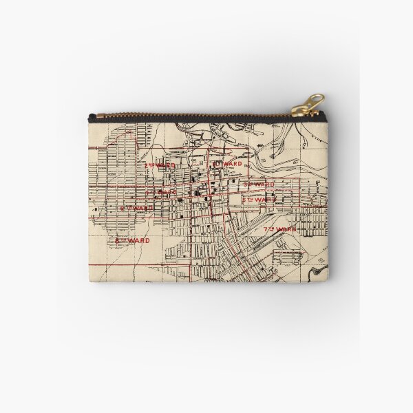 Item preview, Vintage Map of Butte Montana (1909) designed and sold by BravuraMedia.