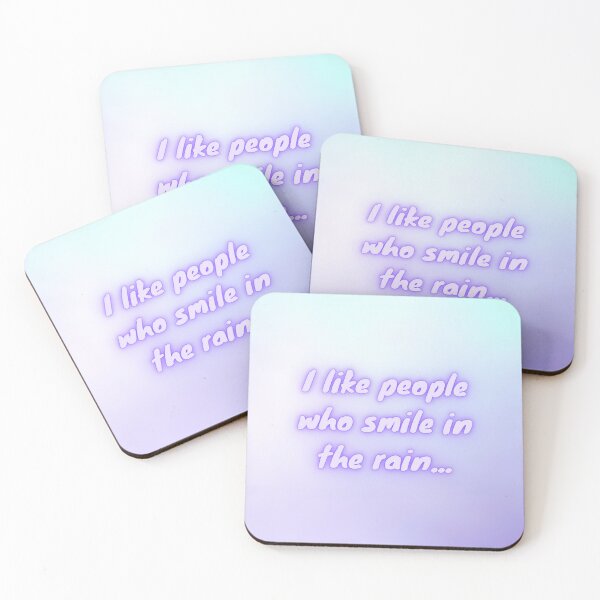Item preview, I like people who smile in the rain... designed and sold by soarindash123.