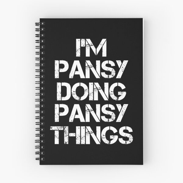 Item preview, Pansy Name - Pansy Doing Pansy Things designed and sold by LindenAverhart3.