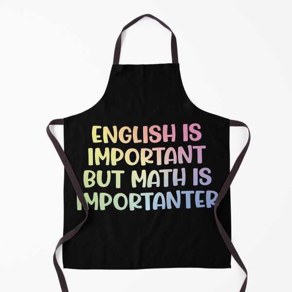 Item preview, English is important but math is importanter designed and sold by ScienceCorner.