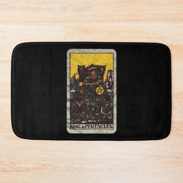 Item preview, Tarot Card - King Of Pentacles (distressed design) designed and sold by siggyspatsky.