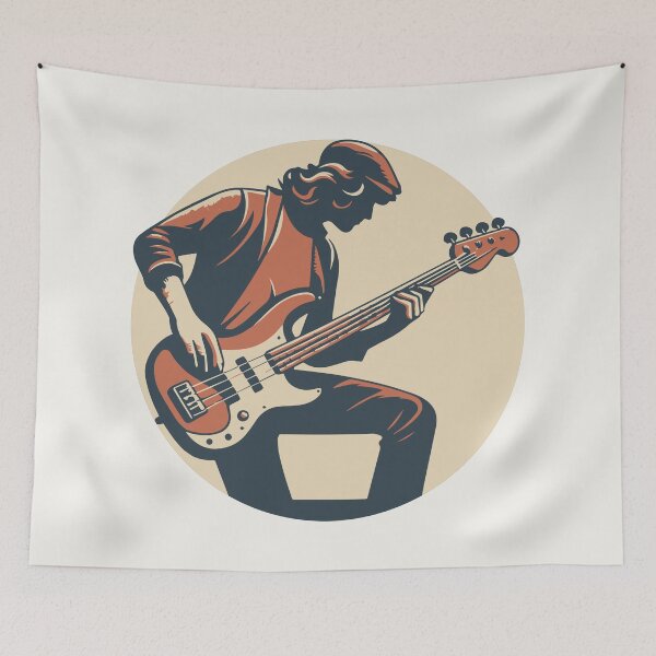 Item preview, Retro Bassman designed and sold by Texterns.