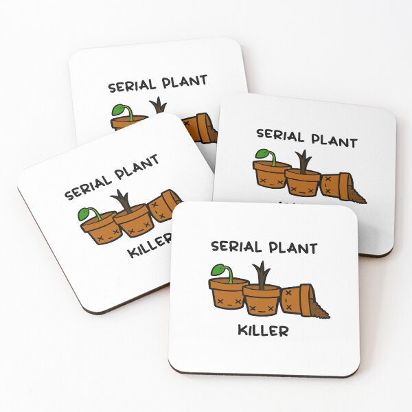 Item preview, Serial Plant Killer designed and sold by cafebunny.