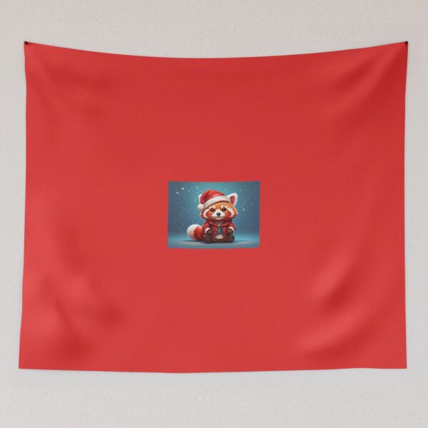 Item preview, Give a red panda design for the holidays. designed and sold by cannon777.