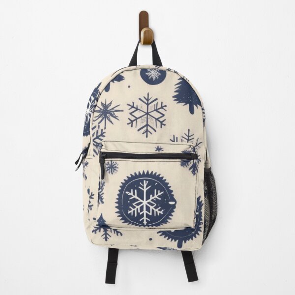Item preview, Christmas winter pattern with Christmas trees and snowflakes designed and sold by SlickFreek.