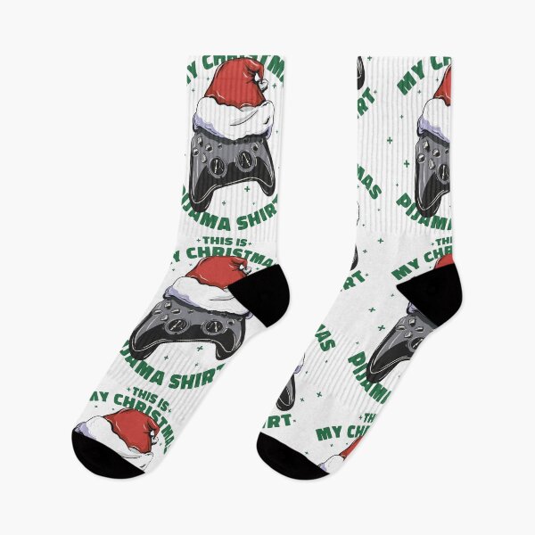Item preview, This is My Christmas Pajama Santa Hat Gamer Video Game Games designed and sold by DrawHandArt.