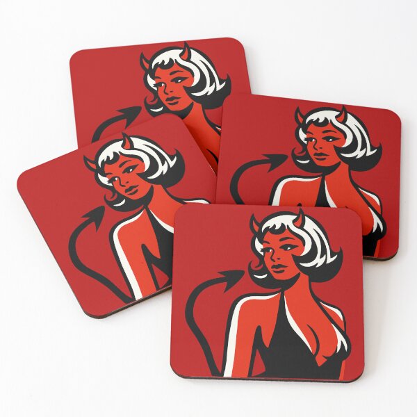 Item preview, Retro Devil Girl designed and sold by Texterns.