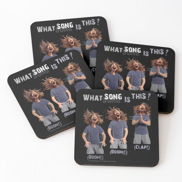 Item preview, What Song Is This? Male - For DARK Backgrounds designed and sold by The Imagination Source™.