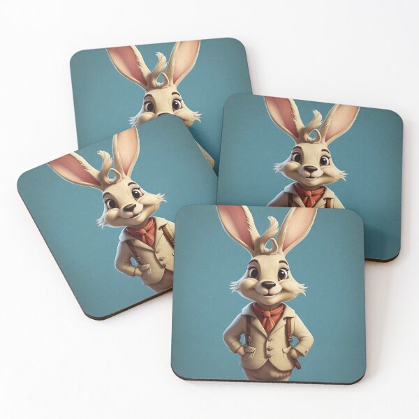 Item preview, A Whimsical Cartoon Rabbit. designed and sold by nyathiwa.