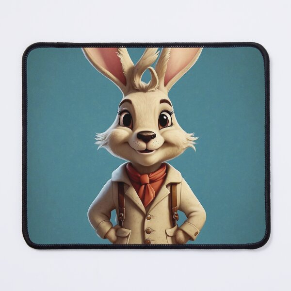 Item preview, A Whimsical Cartoon Rabbit. designed and sold by nyathiwa.
