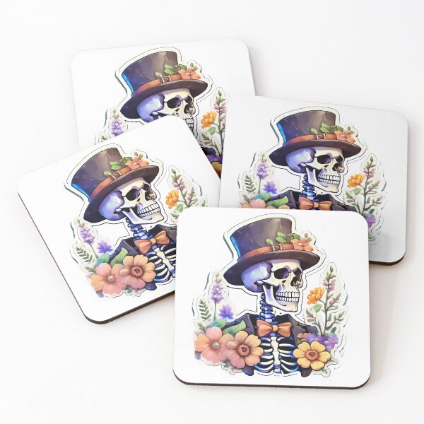 Item preview, Skeleton with flowers designed and sold by Gabriel0x.