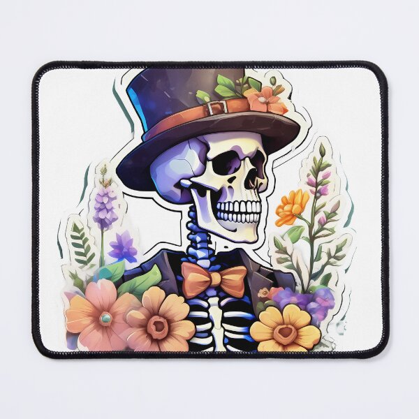 Item preview, Skeleton with flowers designed and sold by Gabriel0x.