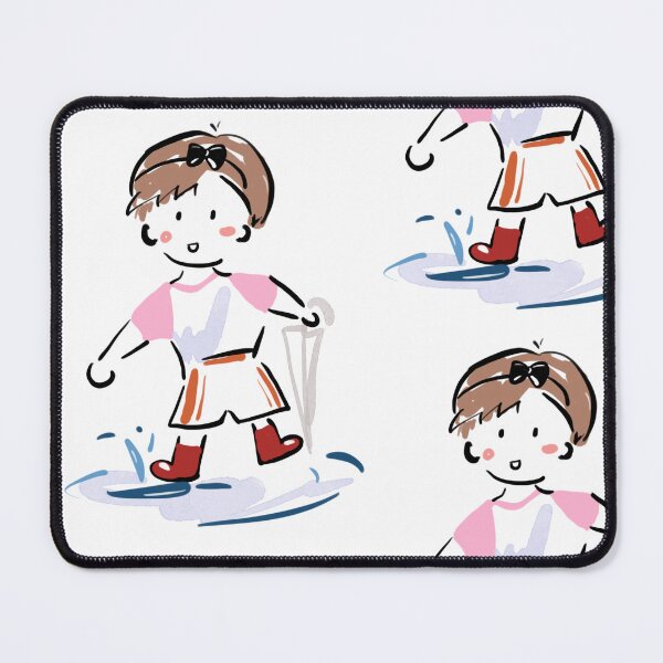 Item preview, Cute Little Boy Step into Puddle designed and sold by Saladeis-draw.