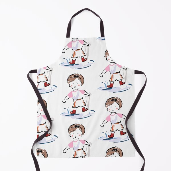 Item preview, Cute Little Boy Step into Puddle designed and sold by Saladeis-draw.