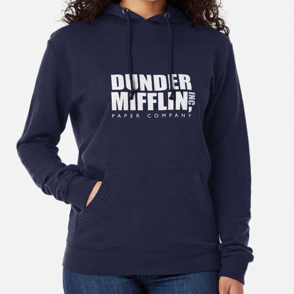 The Office - Dunder Mifflin Logo Artwork (HD) Lightweight Hoodie