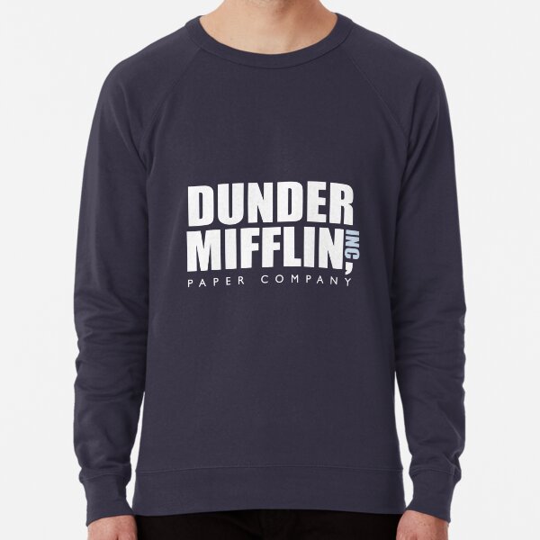 The Office - Dunder Mifflin Logo Artwork (HD) Lightweight Sweatshirt