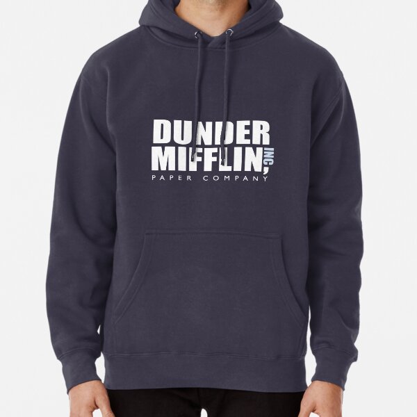 The Office - Dunder Mifflin Logo Artwork (HD) Pullover Hoodie
