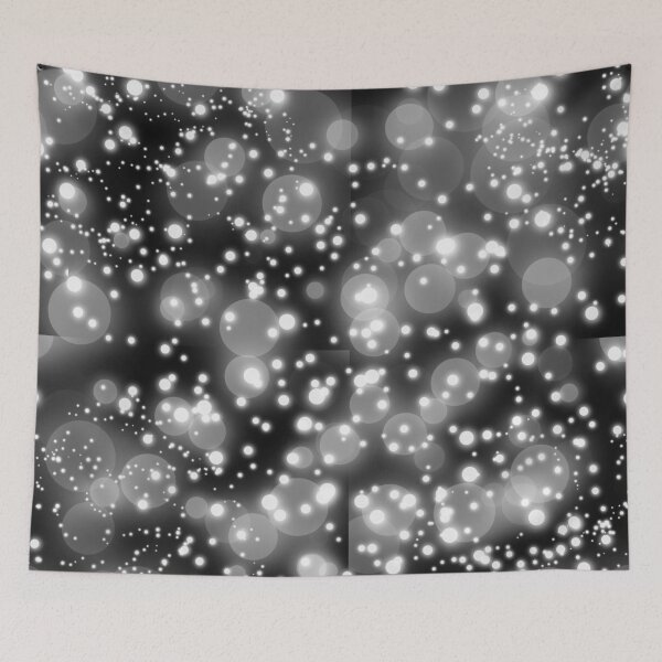 Item preview, Galaxy light. Mystical stars. Glamour black and white. designed and sold by My-fake-places.