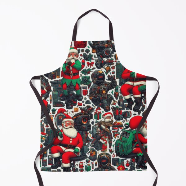 Item preview, Santa Tecno, futuristic, fresh, millennial designed and sold by MasAllaHI31.