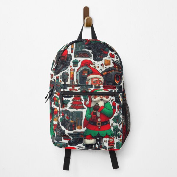 Item preview, Santa Tecno, futuristic, fresh, millennial designed and sold by MasAllaHI31.