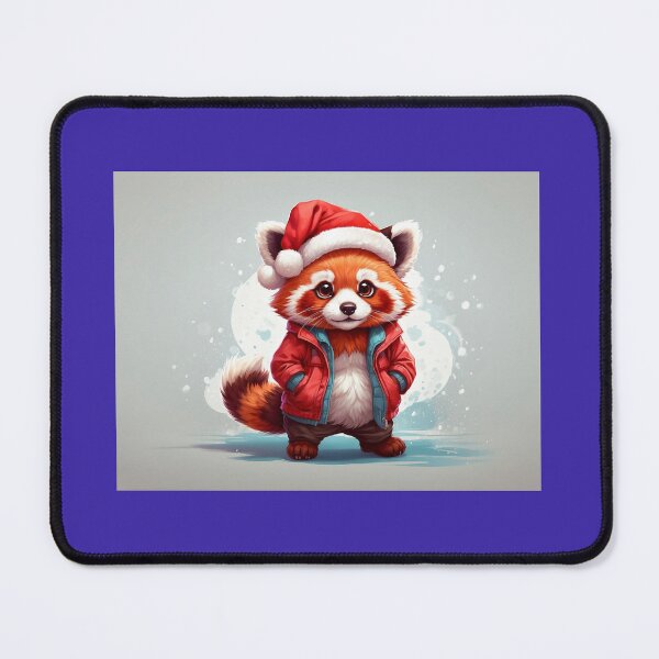 Item preview, Red panda holiday sticker designed and sold by cannon777.