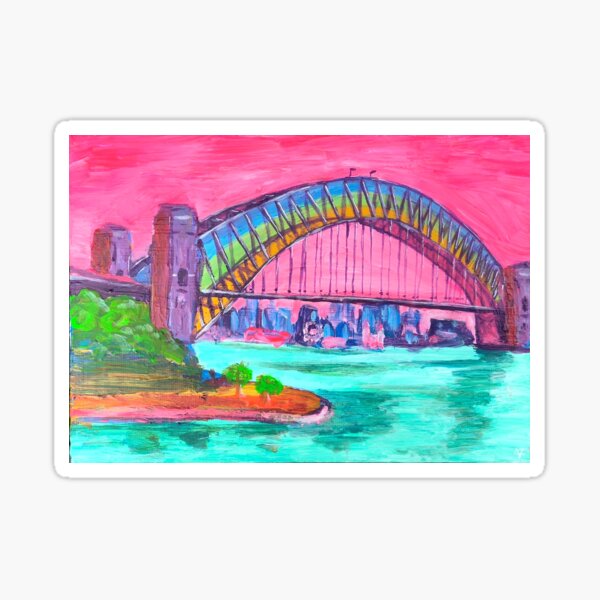 Item preview, Sydney Harbour Bridge  designed and sold by CleaViolet.