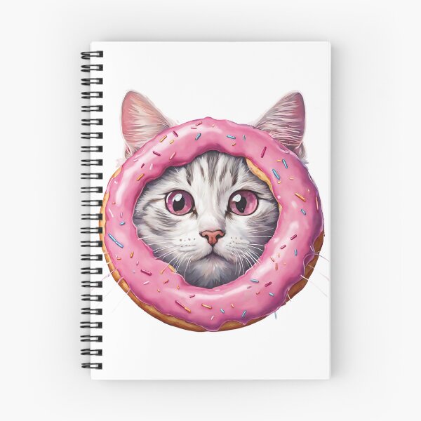 Item preview,  Funny Pink Donut Cat  designed and sold by silviaol.