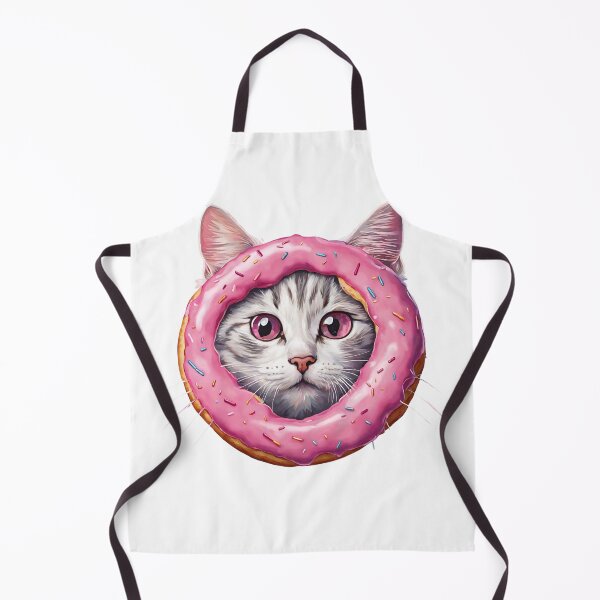 Item preview, Funny Pink Donut Cat designed and sold by silviaol.