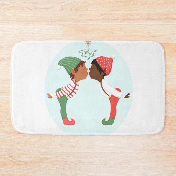 Item preview, Christmas Kisses (brown masc and black masc designed and sold by NaughtyLister.
