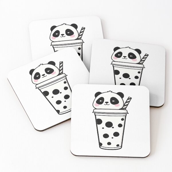 Item preview, Panda Boba Tea designed and sold by TsuStickers.