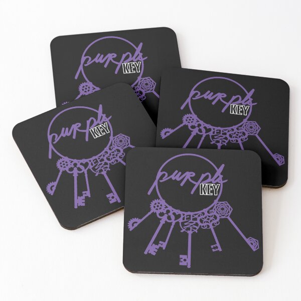Aperçu de l'œuvre purple key (clefs violettes) créée et vendue par made-in-purple.