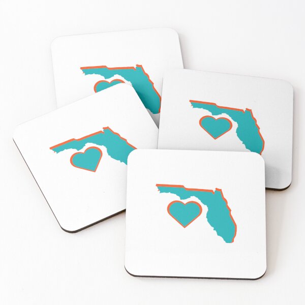 Item preview, Florida Heart Design, Green And Orange. designed and sold by PNWEnergy.