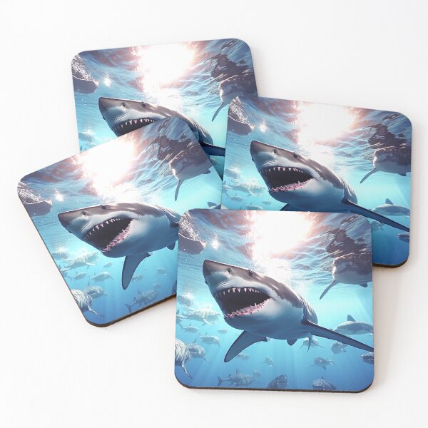 Item preview, shark in the sea designed and sold by thanomsak suwannasi.