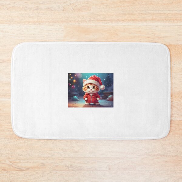 Item preview, Super cute Christmas kitten design. designed and sold by cannon777.