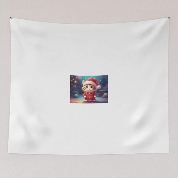 Item preview, Super cute Christmas kitten design. designed and sold by cannon777.