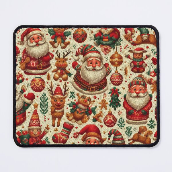 Item preview, Excellent Santa elf and reindeer patterns with a sweater or worsted finish style designed and sold by MasAllaHI31.