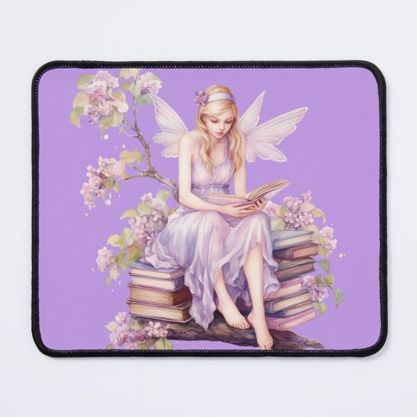Item preview, Fairy Reading A Book designed and sold by FlutterbyFairy.