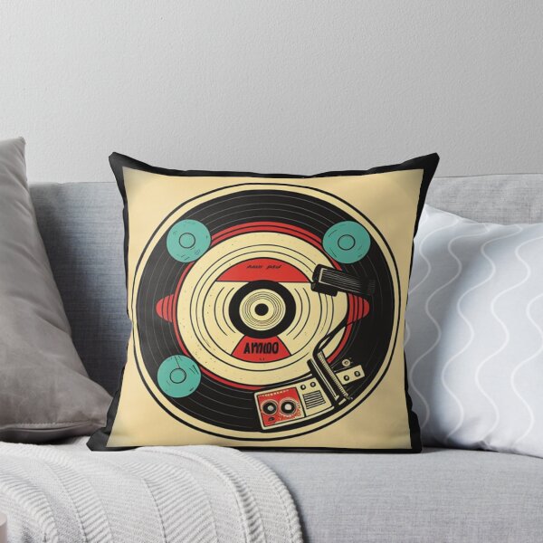Item preview, Vintage Record Player Turntable Vinyl designed and sold by musicgeniusart.