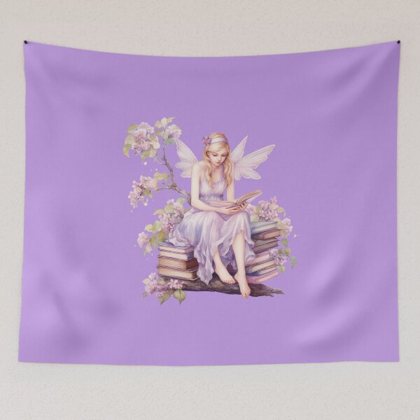 Item preview, Fairy Reading A Book designed and sold by FlutterbyFairy.