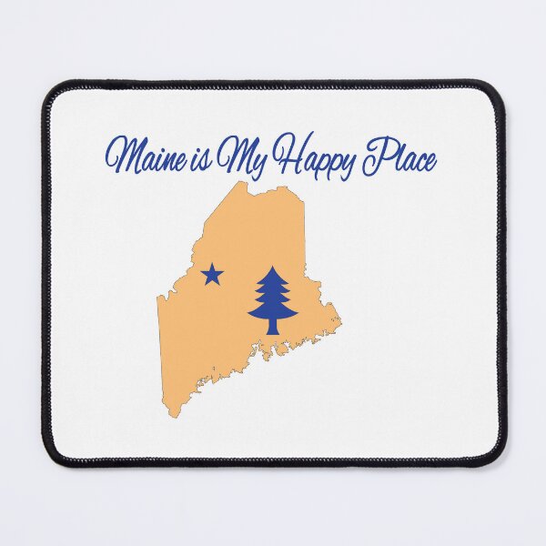 Item preview, Maine is My Happy Place designed and sold by UrbanBark.