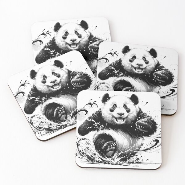 Item preview, Energetic Panda designed and sold by FireBallStudio.