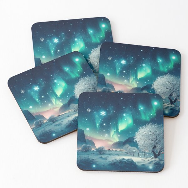 Item preview, Crimson Skies Fireside Glow in Snowy Silence designed and sold by Daniel Dudgeon.