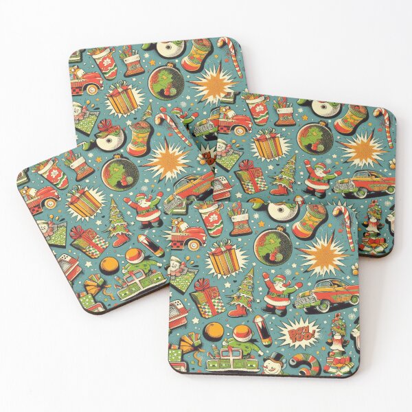 Item preview, Christmas 70's comic style design designed and sold by MasAllaHI31.